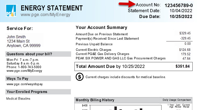 Where can I find my account number?
